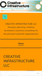 Mobile Screenshot of creativeinfrastructure.net